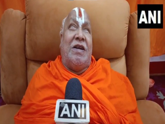 Spiritual leader Jagadguru Rambhadracharya (Photo/ANI)