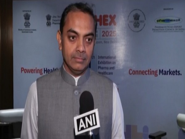 Bhavin Mehta (Vice-Chairman, Pharmexcil) (Photo/ANI)