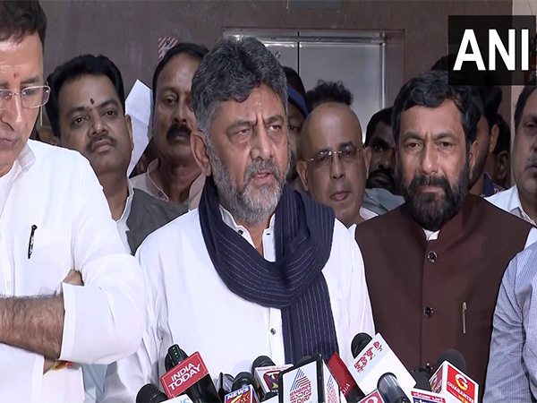 Karnataka Deputy Chief Minister and Congress leader D K Shivakumar (Photo/ANI)