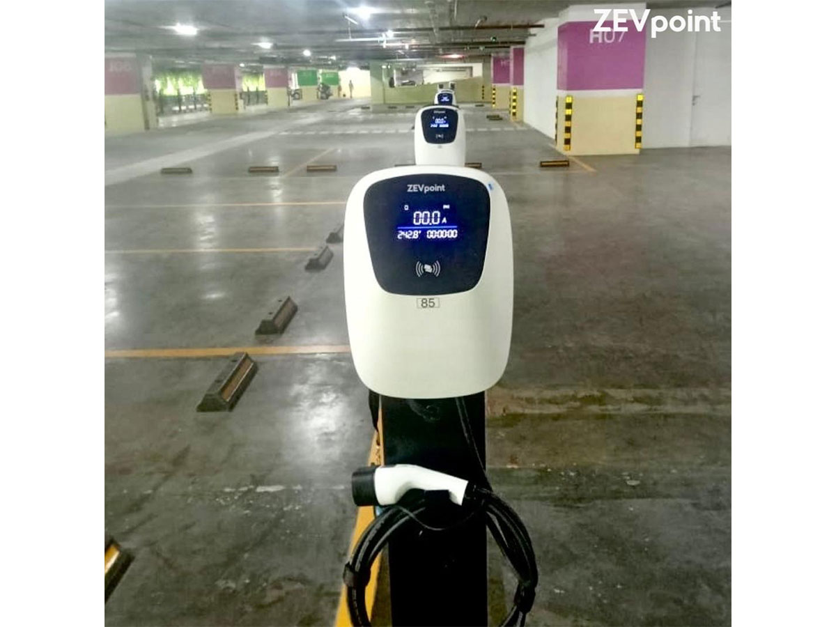 ZevPoint Powers the Future: India’s Largest Corporate EV Charger Installation Goes Live at Amazon