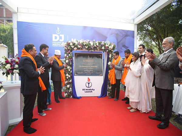 Ground Breaking Ceremony of DJ Medicity by Uttar Pradesh Chief Secretary Manoj Kumar Singh