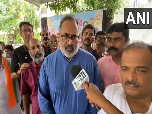 Kerala BJP President Rajeev Chandrasekhar (Photo/ANI)