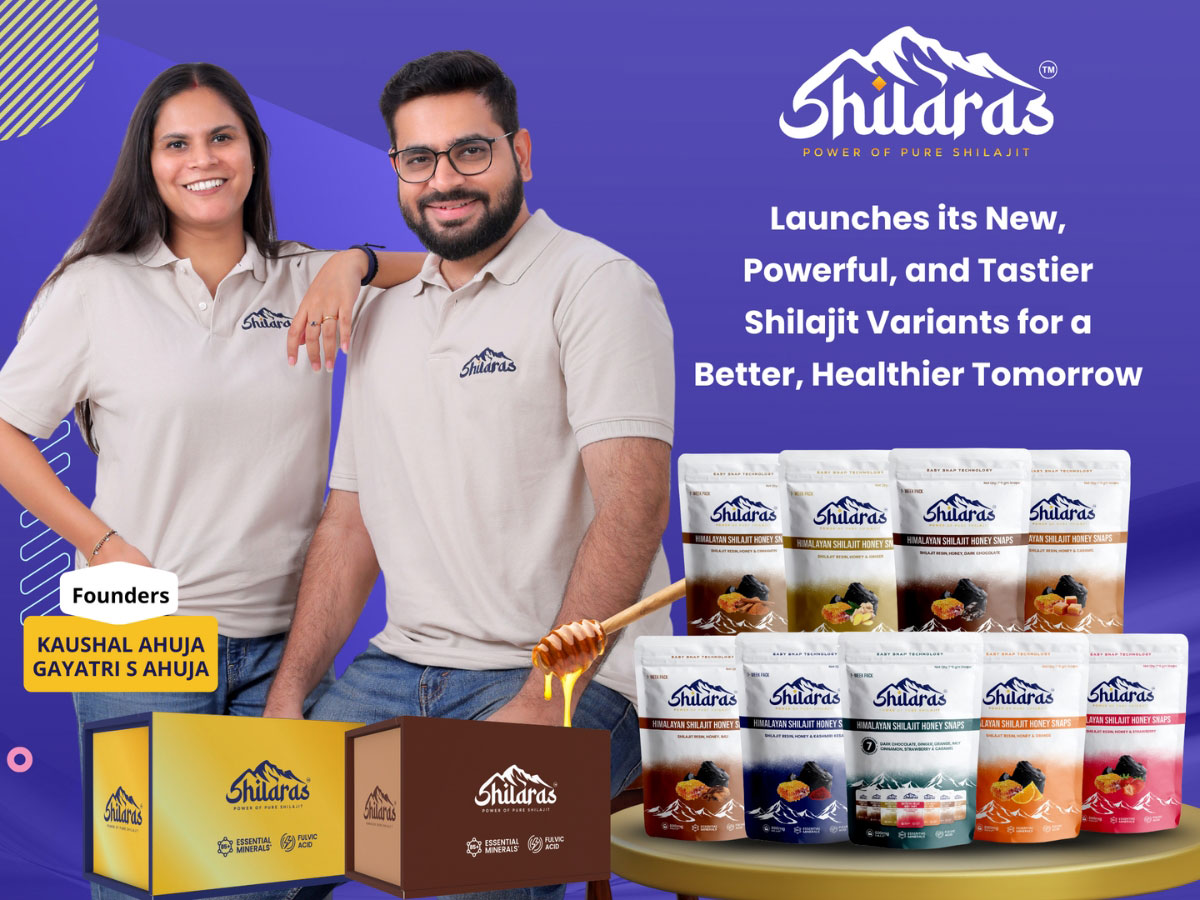 Shilaras Launches its New, Powerful, and Tastier Shilajit Variants for a Better, Healthier Tomorrow