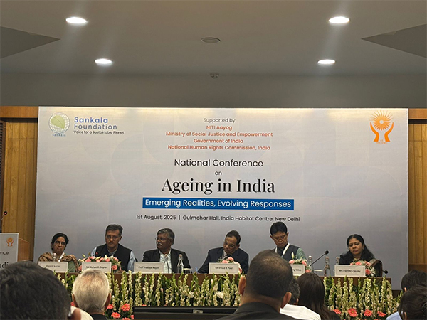National Conference on Ageing in India (Photo/ANI) National Conference on Ageing in India (Photo/ANI)