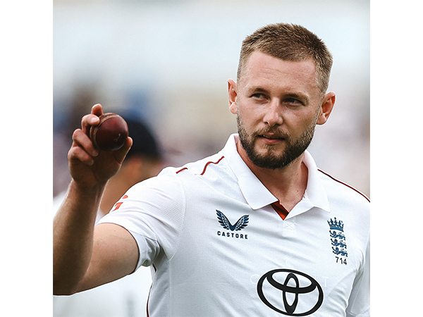 India's day started poorly, courtesy a fifer bowled by Atkinson. (Photo: @surreycricket X)