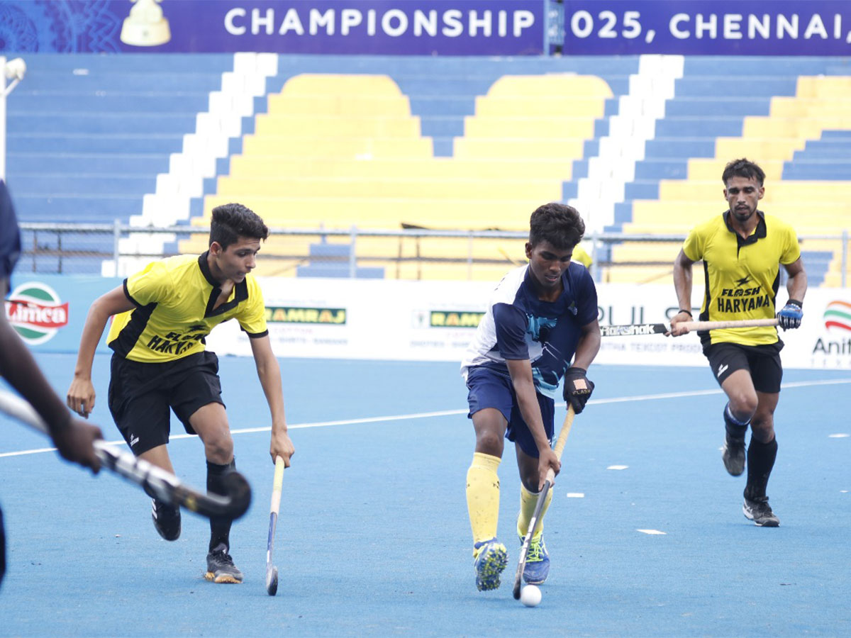 Haryana team. (Photo: Hockey India) 