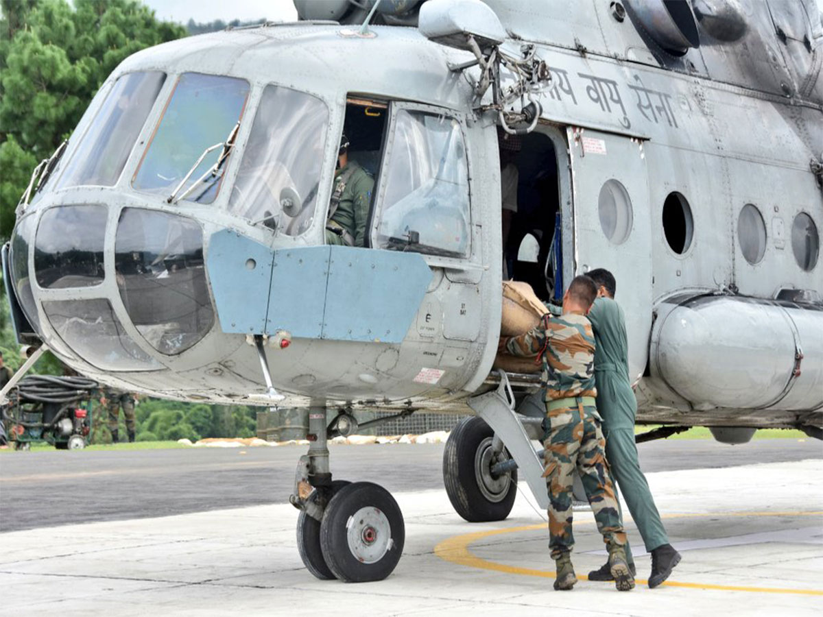 Joint operation conducted by IAF and Assam Rifles (Photo/PRO Defence)