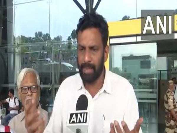 Communist Party of India (CPI) MP P Sandosh Kumar (Photo/ANI)