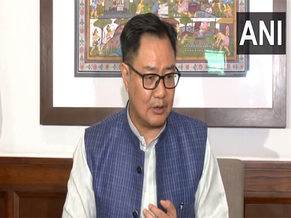 Union Minister Kiren Rijiju (Photo/ANI)