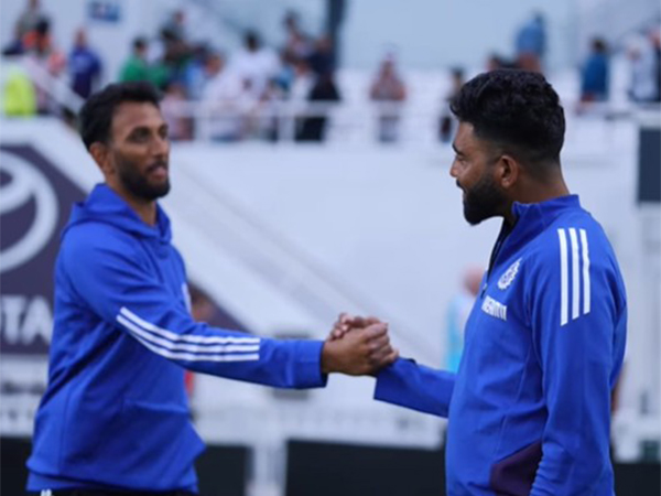 Prasidh Krishna and Mohammed Siraj (Photo: Instagram/@indiancricketteam)