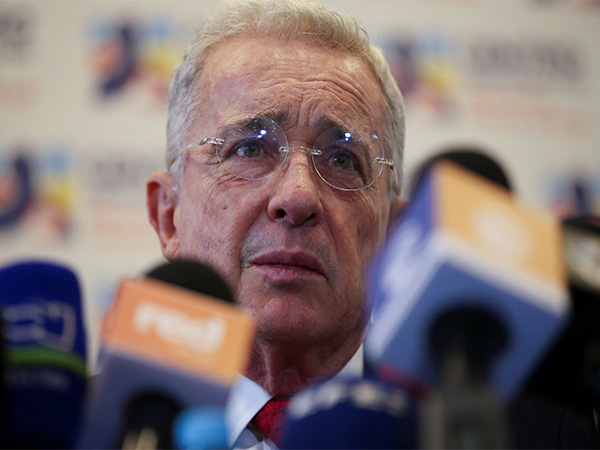 Former Colombian President Alvaro Uribe (Photo/Reuters) Former Colombian President Alvaro Uribe (Photo/Reuters)