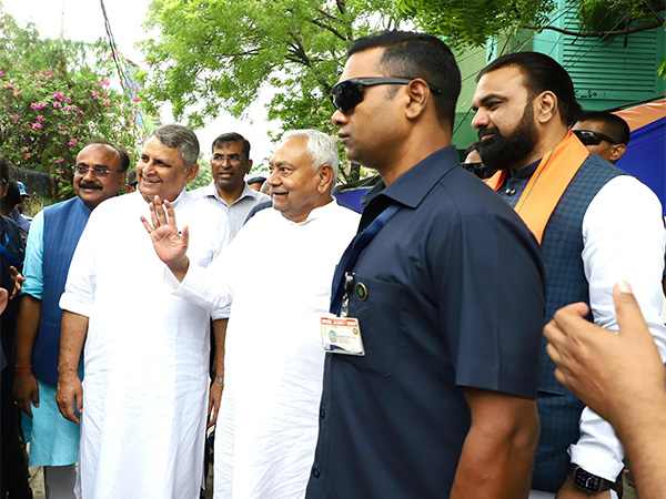 Bihar CM Nitish Kumar flags off 71 traffic police vehicles to enhance road safety and traffic management(Photo/Press Release)