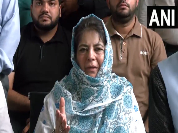 PDP President Mehbooba Mufti (Photo/ANI)