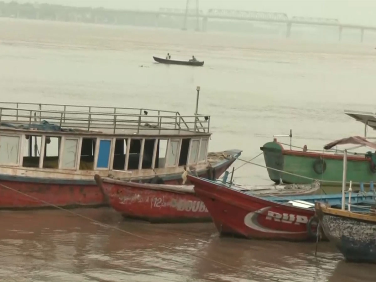 Ganga river swells to danger mark in Varanasi (PhotoANI)