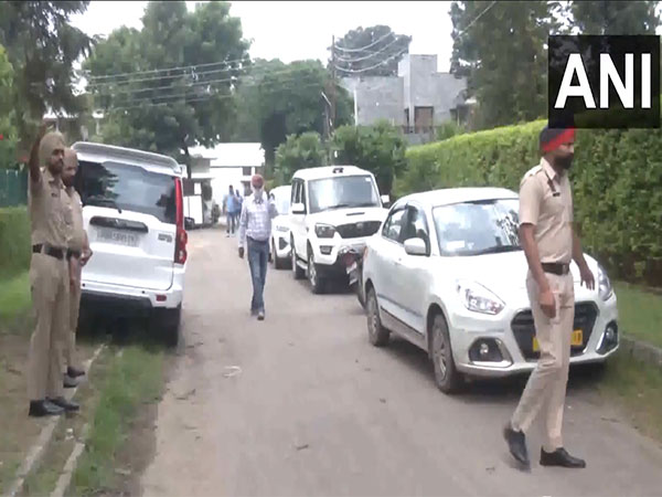 Punjab Vigilance Bureau raids Ranjit Singh Gill's residence in Chandigarh. (PhotoANI)