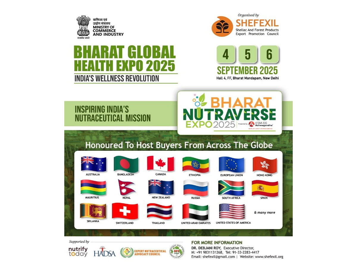 Limited Stalls Left at Bharat Nutraverse Expo 2025 South Asia’s Premier Nutraceutical Trade Event at Bharat Mandapam, New Delhi