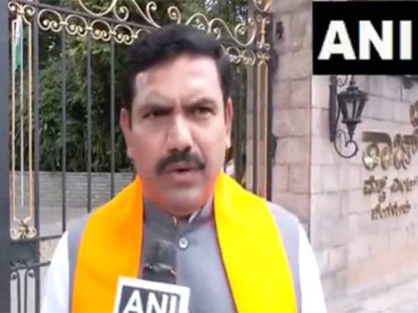 Karnataka BJP President BY Vijayendra (File photo/ANI)