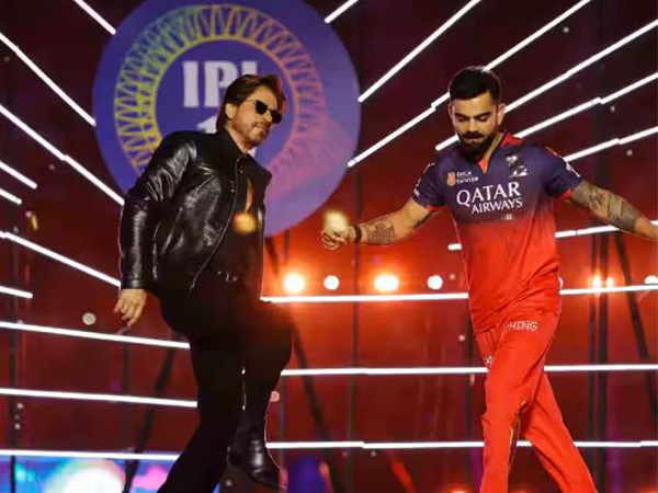 Actor Shah Rukh Khan and cricketer Virat Kohli (Image source: IPL)