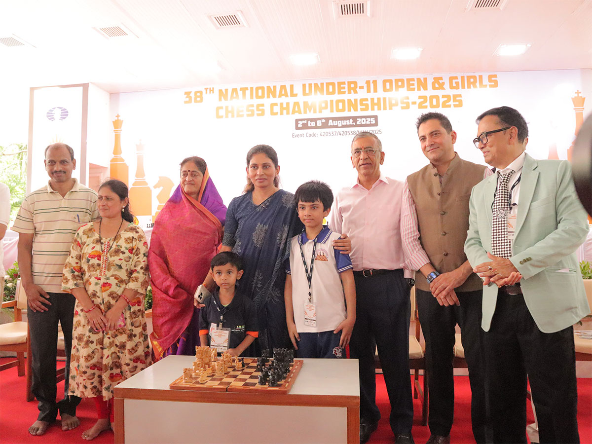 Union Minister Raksha Khadse inaugurating 38th National Under-11 Championship (Image: SAI media)