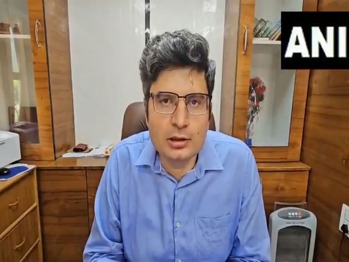 Chamoli District Magistrate Sandeep Tiwari (Photo/ANI)