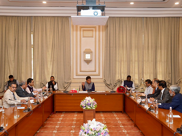 Union Commerce and Industry Minister Piyush Goyal with representatives of steel industry (Photo/X/Piyush Goyal)