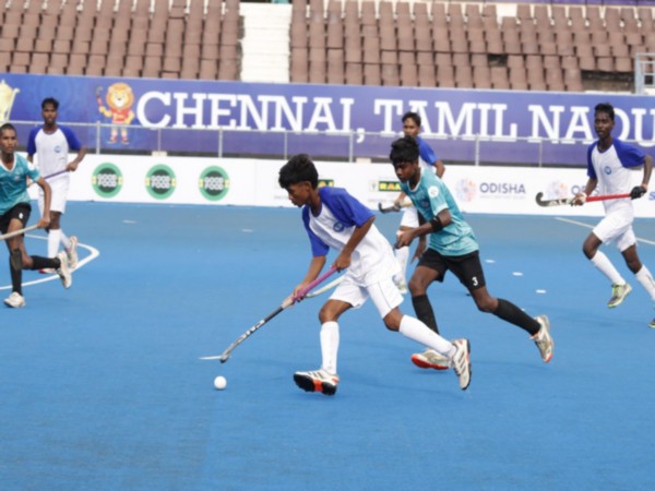 Players in action (Photo: Hockey India)