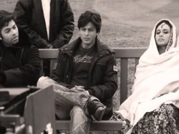 Karan Johar with Shah Rukh Khan and Rani Mukerji (Photo/Instagram@karanjohar)