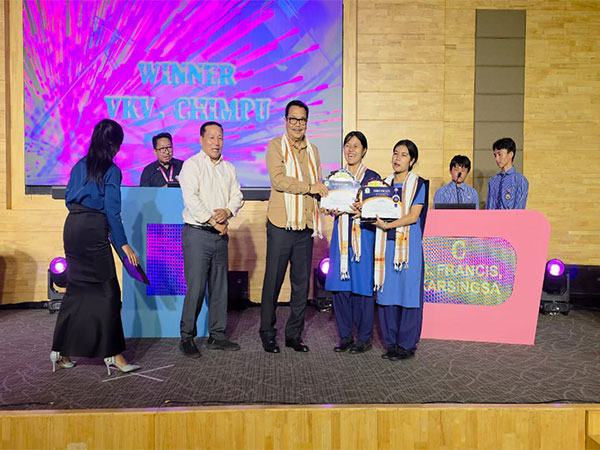 Arunachal Pradesh: Deputy CM attends 'Itanagar Zonal Final' of quiz competition (Photo/ANI)