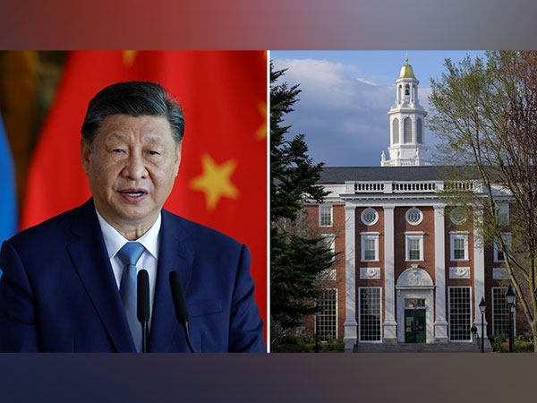 Xi Jinping and Harvard University (File Photo/Reuters)