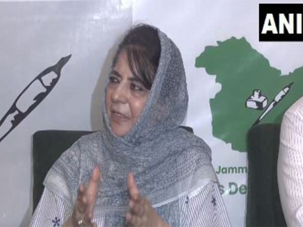 PDP President Mehbooba Mufti (Photo/ANI)  