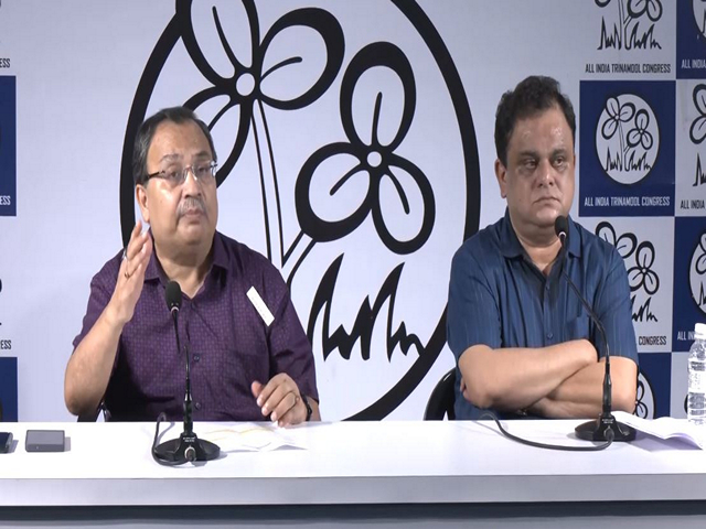 TMC leader Kunal Ghosh and West Bengal Minister Bratya Basu (Photo/ANI)