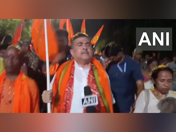 Leader of Opposition in the West Bengal Assembly and BJP leader Suvendu Adhikari (Photo/ANI)