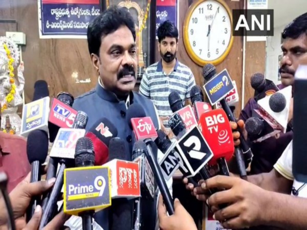 Bapatla District Collector J Venkata Mural (Photo/ANI)