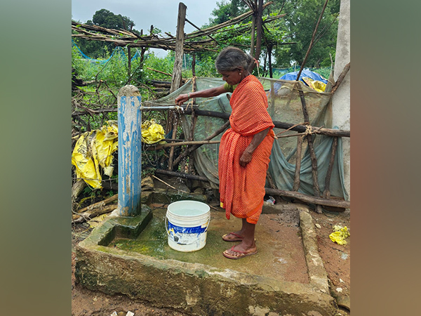 Chhattisgarh's Kujri Village, gets clean drinking water through Jal Jeevan Mission (Photo/ANI)