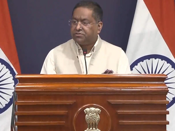 MEA Spokesperson Randhir Jaiswal (File Photo/ANI) MEA Spokesperson Randhir Jaiswal (File Photo/ANI)