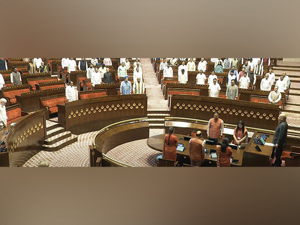 Visual from Rajya Sabha (Photo/Sansad TV)