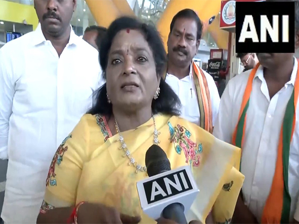 BJP leader Tamilisai Soundararajan (Photo/ANI)