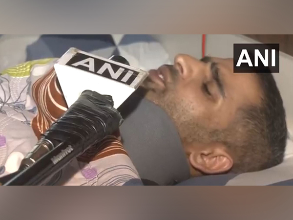 SpiceJet employee Mudasir Ahmad (Photo/ANI)