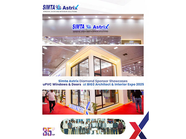 Simta Astrix (Diamond Sponsor) Showcases uPVC Windows & Doors at BIG3 Exhibitions 2025