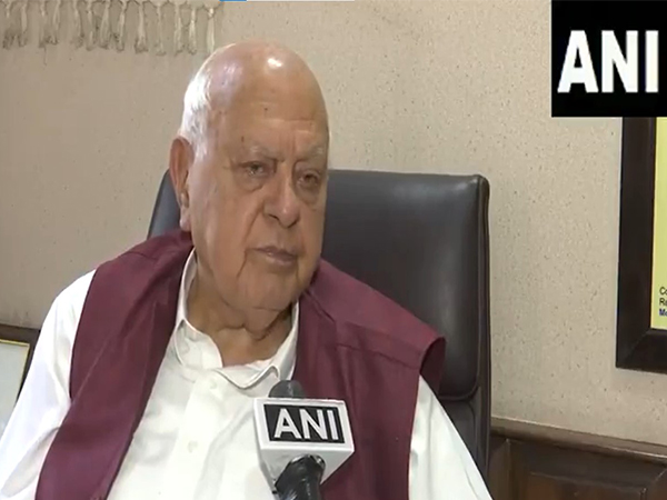 Former Jammu and Kashmir Chief Minister and National Conference (NC) chief Farooq Abdullah (Photo/ANI)