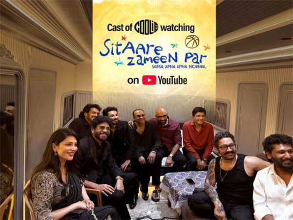 Coolie team with Aamir Khan (Photo/Instagram@ aamirkhanproductions)