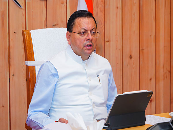  Uttarakhand Chief Minister Pushkar Singh Dhami (Photo/ANI)