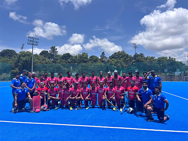 Indian men's hockey team for the four-match Tour of Australia (Image: HI)