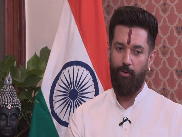 Union Minister Chirag Paswan (Photo/ANI)