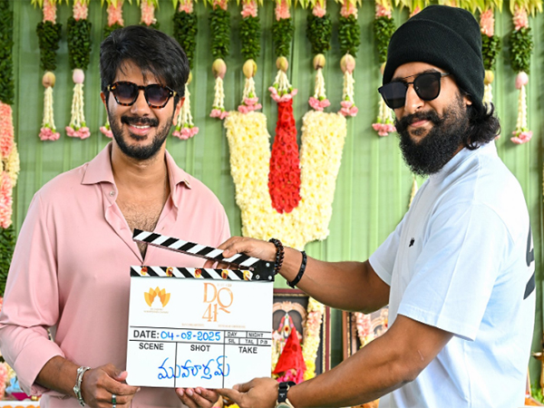 Dulquer Salmaan and Nani (Photo: X@SLVCinemasOffl)