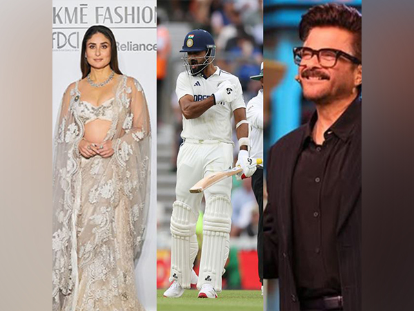 Kareena Kapoor Khan, Akash Deep and Anil Kapoor (Photo: Instagram/BCCI)