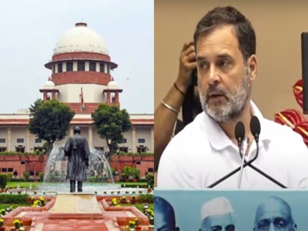 Supreme Court of India and Congress leader Rahul Gandhi (Photo/ANI)