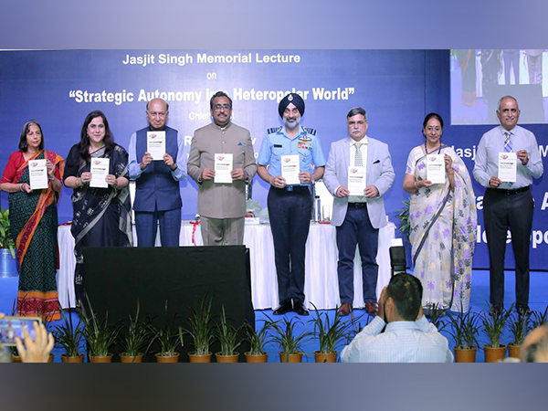 CAPSS India organises annual lecture honouring founder DG Air Commodore Jasjit Singh. (Photo/ANI)