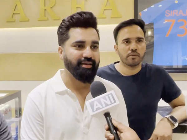 Siraj's brother, Mohammed Ismail. (Photo: ANI)