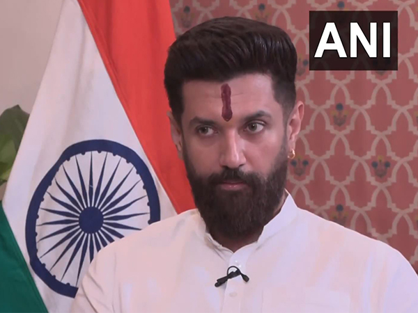 Union Minister Chirag Paswan (Photo/ANI)